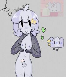 1futa balls battle_for_bfdi battle_for_dream_island bfb bfdi blush blush_lines blushing cum erection futanari gaty_(bfdi) gijinka heart highres intersex jacknjellify naked nipples non-web_source object_show object_show_community object_shows osc penis personification pillxf_62_(artist) robot_arms screenshot_inset smile smiling smiling_at_viewer the_power_of_two tpot watermark