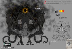 absurd_res alien anthro areola belly big_belly big_breasts bodily_fluids breasts digital_media_(artwork) english_text female genital_fluids genitals hi_res huge_breasts human humanoid macro mammal nipples not_furry nude pregnant pregnant_anthro pregnant_female profanity pussy simple_background size_difference solo tentacle text the_eclipse_(ze_blackball.d) unusual_anatomy unusual_genitalia vaginal_fluids vulva ze_blackball.d