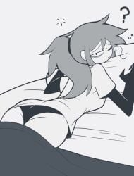 alice_(fundamental_paper_education) fourth_wall fourth_wall_broken fundamental_paper_education fundamental_paper_education_au fundamental_paper_education_oc looking_at_viewer sleeping sleepy tired