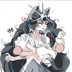 izanami of dusk from the battle cats by ddungchi