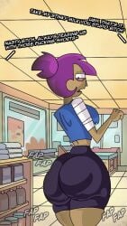 female massive_ass massive_butt ok_k.o.!_let's_be_heroes purple_hair r radicles shop smelly_ass