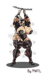 abs ass biceps big_ass big_breasts breasts female final_fantasy final_fantasy_xii fran hair huge_breasts large_ass long_hair matl muscles muscular muscular_arms muscular_female muscular_legs muscular_thighs white_hair wide_hips