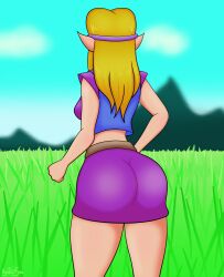 1girls 2019 big_ass big_breasts blonde_hair cd-i faces_of_evil female hyoreisan nintendo pointy_ears princess_zelda sideboob tagme the_legend_of_zelda wand_of_gamelon zelda_(cd-i)