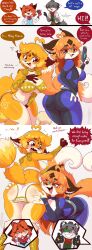 1boy 2girls 3girls ass ass_focus ass_grab big_ass big_breasts big_butt blush blush_lines breasts cake caked_up comic cosplay costume drool drooling ear embarrassed embarrassing_outfit fat_ass fluffy fluffy_ears fluffy_hair fluffy_tail fox fox_boy fox_girl fox_mccloud foxboy foxgirl furry furry_only gun hair hand_on_hip jasminthemanticore lisa_(jasminthemanticore) revealing_clothes tagme tail thick_thighs thighs tight_clothing tight_fit yuri