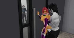 3d animated cuckold dc dc_comics dick_grayson female gif hidden_sex huge_cock lobo_(dc) male nightwing pof3445 sims4 standing_on_one_leg standing_sex starfire teen_titans the_sims_4