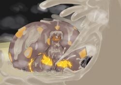 .f_9578 after_vore bodily_fluids cock_vore creeper_(minecraft) cum cum_vore digestion ejaculation excessive_cum excessive_genital_fluids genital_fluids genitals hi_res male male_pred microsoft minecraft mojang penile penis vore xbox_game_studios