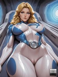 invisible woman from fantastic four by philon