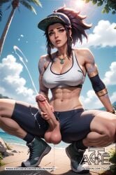akali from league of legends by taceee