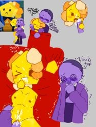 blowjob cum cum_in_mouth cum_in_pussy iris jsab just_shapes_and_beats pentellow purple_penis purple_skin pussy sphere t1red_artist the_pink_corruption yellow_pussy yellow_skin