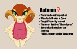 1girls autumn_(justkindofhere) big_ass bubble_butt huge_ass justkindofhere nintendo pokemon pokemon_(species) pokemon_bw snivy thick_thighs wide_hips