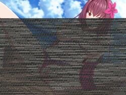 animated beach bouncing_breasts breasts censored cowgirl_position fate/grand_order fate_(series) no_sound penis pov pussy scathach_(fate) scathach_(swimsuit_assassin) sex smug straight vaginal vaginal_penetration video