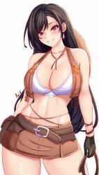 tifa lockhart from final fantasy by anisdrawn
