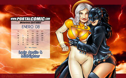 apollo_(dc) breasts cleavage dc_comics mariano_navarro midnighter rule_63 the_authority wildstorm