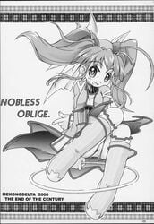 dewprism mint mint_(dewprism) monochrome nobless_oblige tagme threads_of_fate