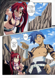 comic kamina simon_(tengen_toppa_gurren_lagann) tagme tengen_toppa_gurren_lagann yoko_littner