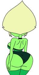 1girls 2023 4_fingers alien alien_girl big_ass big_breasts cartoon_network cute faceless faceless_female female gem_(species) green_body grey_hair light_yellow_hair montatora-501 omegusmaximus peridot_(steven_universe) steven_universe tagme thick_thighs triangular_hair