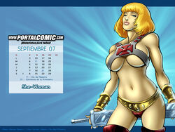 1girls female female_only filmation he_man mariano_navarro masters_of_the_universe rule_63 solo