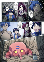 comic kamina simon_(tengen_toppa_gurren_lagann) tengen_toppa_gurren_lagann yoko_littner