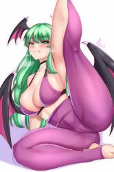 morrigan aensland from darkstalkers by anisdrawn
