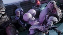 3d alien alien_girl alternate_breast_size animated areolae balls big_balls big_breasts big_penis bouncing_breasts breasts breasts_bigger_than_head curvy dreamhawk handjob huge_breasts interspecies krogan large_penis loop mass_effect missionary_position nipples prostitution purple_skin quarian sex shorter_than_10_seconds sound straight tagme tali'zorah_nar_rayya thick_penis thick_thighs thighs vaginal_penetration video vorcha