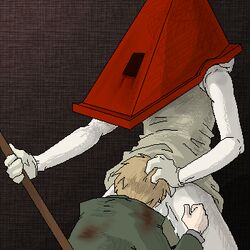 james_sunderland male_only pyramid_head silent_hill silent_hill_2 tagme