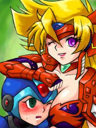 breasts marty mega_man mega_man_x merti pointy_chin