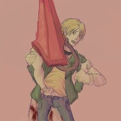 james_sunderland male_only pyramid_head silent_hill silent_hill_2 tagme