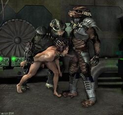 3boys 3d alien alien/human anal_penetration anal_sex average_sized_penis barefoot brown_hair circumcised cmnm cock_gobble dark_penis dreadlocks drool facefuck fingerless_gloves flaccid_while_penetrated forced_anal forced_fellatio forced_oral forced_yaoi fuck_and_suck fucked_from_behind giving_head going_down_on hand_on_head hand_on_throat holding_arm_back holding_throat human humanoid_penis imminent_orgasm interspecies irrumatio knob_polishing lex-icon male male_only male_rape_victim malesub mouthful multiple_males multiple_penises nude_male oral oral_sex orgasm_face penis_in_mouth penis_size_difference pleasure_face predator predator/prey predator_(franchise) rape spitroast suck_and_fuck sucking_off thrusting_into_ass unknown_character veiny_penis yaoi yautja