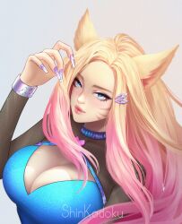 ahri from k/da all out series by shinkodoku