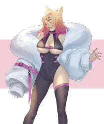 ahri from k/da all out series by shinkodoku