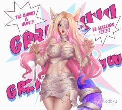 ahri from k/da all out series by shinkodoku
