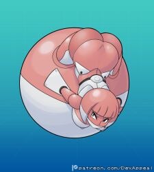 android ass_up bent_over dex_appeal female generation_1_pokemon leaning_forward nintendo nipples no_humans nude_female pokemon pokemon_(species) pokemorph red_body robot robot_girl robot_humanoid robot_joints unusual_anatomy voltorb