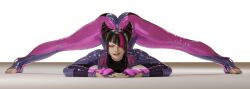 3d ass capcom catsuit feet flexible girl jack-o_pose juri_han saibamanhd street_fighter street_fighter_6