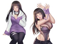 hyuuga hinata from naruto by shinkodoku