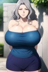 ai_generated big_breasts cleavage gilf grandmother huge_breasts old older_female ultrahentaisai