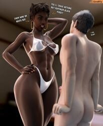 1girls 3d african african_female ass big_ass big_breasts bottom_heavy breasts brown-skinned_female brown_body brown_skin bust busty cheating chest curvaceous curvy curvy_figure dark-skinned_female dark_skin dc dc_comics fem-blacked female female_focus femdom hips hourglass_figure huge_ass huge_breasts human imminent_sex interracial justice_league large_ass large_breasts larger_female legs light-skinned_male light_skin mari_jiwe_mccabe mari_mccabe mature mature_female raceplay racism smaller_male smitty34 superheroine thick thick_hips thick_legs thick_thighs thighs top_heavy unseen_male_face vixen_(dc) vixen_(injustice) voluptuous voluptuous_female waist wide_hips