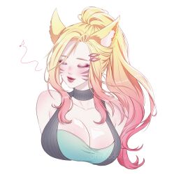 ahri from k/da all out series by shinkodoku