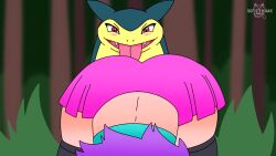 animated ass_focus backsack cum cum_in_pussy cum_inflated_belly cum_inflation cum_inside cumflated cumflated_belly cumflation knotting pleasure_face pokemon pokemon_(species) pussy pussy_ejaculation pussy_juice revealing_clothes ripped_thighhighs sideass skirt soteyhime sound sound_effects stomach_bulge tagme typhlosion underass video