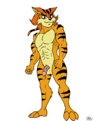 2018 animal_humanoid anthro dr_moreau eto_rangers feline furry furry_only gao_(eto_rangers) humanoid jesus_tello_tello male male_focus male_only mammal no_humans solo tiger