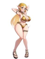 princess zelda from nintendo by gonzarez