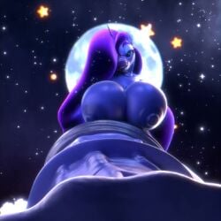 3d alicorn animated big_nipples blue_fur equine friendship_is_magic futanari girthy_penis horn horse horsecock huge_penis hyper_penis large_breasts lunar57 moon my_little_pony night_sky nipples perfect_loop princess_luna_(mlp) stars swaying swaying_breasts swaying_penis tagme taker_pov video
