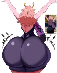 1girls ashido_mina_time-skip ass ass_focus ass_of_the_gods big_ass boku_no_hero_academia bubble_butt dead_ant dress dumptruck_ass female female_focus female_only huge_ass hyper_ass large_ass long_hair mina_ashido mina_ashido_time-skip my_hero_academia my_hero_academia_(finale) pink_body pink_hair post-timeskip solo spankable_ass thick_thighs thighs wide_hips