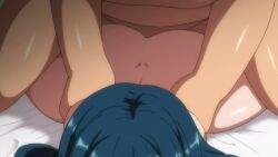 1boy 1girls 2022 20s ahe_gao animated anime_screenshot anus ass back bed bed_sheet blue_hair blush boy_on_top breasts bunnywalker censored completely_nude cum cum_in_pussy expressionless fat fat_man fat_ugly_man female glasses gripping_bed half-closed_eyes hand_on_another's_hip hentai_series huge_ass hugging_object infirmary legs_apart long_hair looking_back lying lying_on_stomach male_masturbation mind_control mosaic_censoring nipples nozaki_yuu nude on_bed on_stomach open_mouth penis penis_grab petite pillow pillow_hug pillow_princess pink_eyes precum prone_bone pussy pussy_juice saimin_seishidou saliva school_infirmary sex sex_from_behind sheet_grab shiny_skin small_breasts solo sound spread_legs straight sweat t-rex_(animation_studio) tagme tanaka_hajime_(saimin_seishidou) testicles thick_thighs thighs tongue tongue_out trembling ugly_bastard vaginal_penetration very_long_hair video virgin virginity_loss