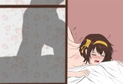 suzumiya haruhi from suzumiya haruhi no yuuutsu by fuzzlogik