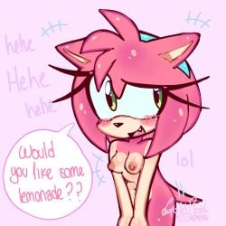 amy rose from sega by goldyrose22