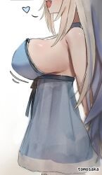 1girls 2d 2d_(artwork) 2d_artwork adult adult_female arm_behind_back babydoll big_boobs big_breasts blonde blonde-haired_female blonde_female blonde_hair blonde_hair_female blue-haired_female blue_clothes blue_dress blue_hair blue_outfit blue_topwear breasts busty busty_female busty_girl clothes digital digital_art digital_drawing digital_drawing_(artwork) digital_media digital_media_(artwork) drawing dress female female_focus female_only fuwawa_abyssgard hand_behind_back heart high_resolution highres hololive hololive_english huge_boobs huge_breasts inframammary_fold large_boobs large_breasts lean_figure long_hair mature mature_female multicolored_hair narrow_waist open_mouth open_mouth_smile outfit parted_lips plump_breasts shoulders sideboob simple_background slender_body slender_waist slim_female slim_waist smile smiley_face smiling solo standing tomosaka tongue topwear upper_body upper_teeth virtual_youtuber vtuber vtuberfanart white_background youtuber youtuber_girl