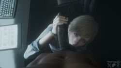 16:9 1boy 1girls 2026 3d animated anus ball_sucking balls biohazard black_gloves blonde_hair blowjob blue_eyes breast_grab breasts clitoral_hood clitoris clothed_blowjob cum cum_on_face cumshot dark-skinned_male detailed_background duo earpiece fade_to_black fellatio female female_penetrated functionally_nude gloves groping groping_breasts groping_from_behind hairless_pussy handjob handjob_while_sucking hands-free_blowjob holding_head indoors interracial kneeling kneeling_handjob kneeling_on_ground labia_majora labia_minora lace-trimmed_thighhighs leather_gloves long_video longer_than_one_minute looking_at_partner looking_at_viewer madrugasfm male mascara medium_breasts no_panties no_panties_under_skirt no_sound nopan nude nude_female office_chair oral oral_penetration oral_sex penis penis_on_tongue penis_slap pink_lipstick pov pov_handjob pussy resident_evil resident_evil_9:_requiem semi_pov sex_from_behind sherry_birkin sherry_birkin_(bridgette_haze) shirt short_hair shorter_than_two_minutes sitting sitting_on_chair skin_tone_difference skirt skirt_only stockings straddling straight straight_sex thigh_high_stockings thigh_highs thighhigh_stockings thighhighs uncircumcised uncircumcised_penis uncompressed_file uncut uncut_penis vaginal vaginal_penetration vaginal_sex video