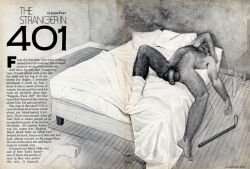 1986 anos_nemos_(david_martin) dated gay male male_only monochrome original tagme traditional_media yaoi