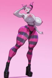 1girls ai_generated ass_bigger_than_head bewitching_thighs big_ass big_breasts big_thighs breasts breasts_bigger_than_head bubble_ass bubble_butt chest curvaceous curvy curvy_figure dc dc_comics digital_media_(artwork) dumptruck_ass dumptruck_butt fat_ass female female_only grey-skinned_female grey_body grey_skin hips hourglass_figure huge_ass huge_breasts jinx_(dc) large_ass large_breasts legs magic_user mature mature_female pink_hair round_ass slim slim_waist sorceress teen_titans thick thick_ass thick_hips thick_legs thick_thighs thighs thighs_bigger_than_head urumcevarts voluptuous waist wide_ass wide_hips wide_thighs witch