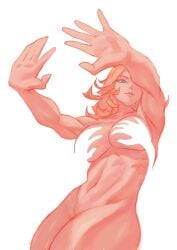 invisible woman from marvel by rebigaki art